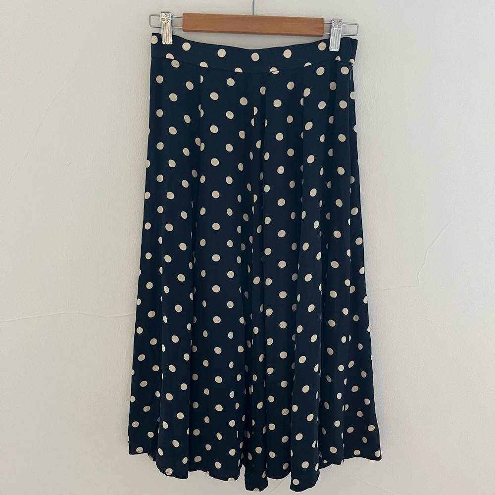 JH Collectibles Midi Polka Dot Skirt